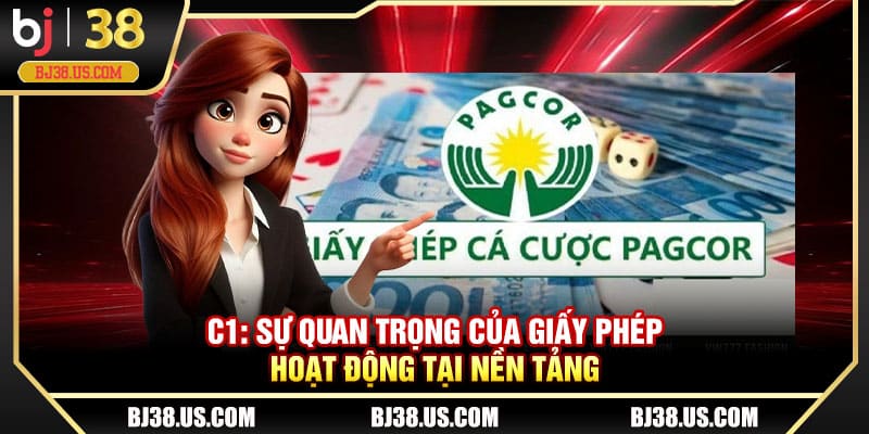 Sự quan trọng của giấy phép hoạt động tại nền tảng