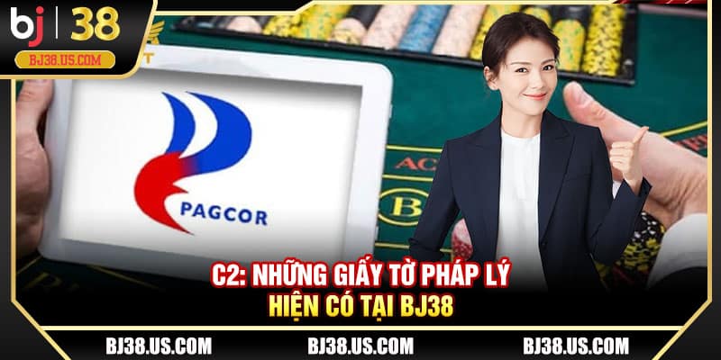 Những giấy tờ pháp lý hiện có tại BJ38 